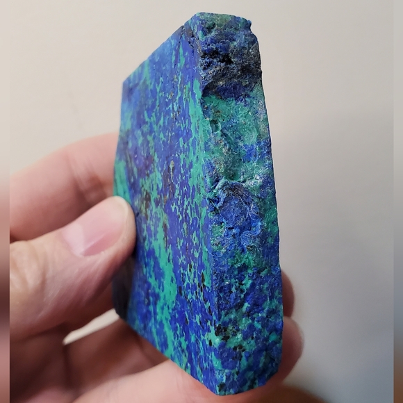 Azurite with Malachite Crystal Slab - Picture 10 of 11